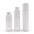 Acrílico de plástico 30 ml 50 ml garrafa de embalagem cosmética de parede dupla para cuidados com creme de rosto