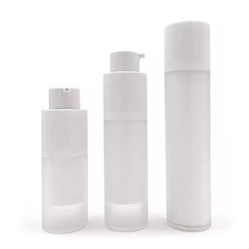 plastic acrylic 30 ml 50 ml double wall airless cosmetic packaging bottle for face cream care