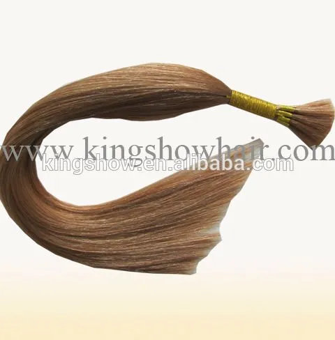 Flat -tip hair extensions 100% human remy hair