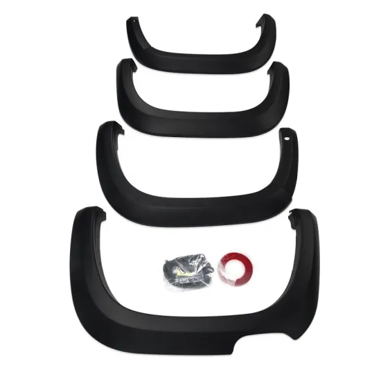 Matte Black Wheel Arch Fender Flare with Smart Hole for VW Amarok 2023 - Auto OEM Design Exterior Accessory