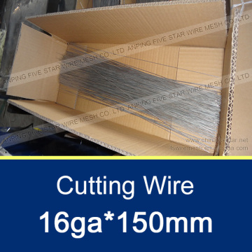 16ga Stainless Steel Cut Wire/Antirust Stainless Steel Cut Wire 150mm