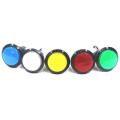 Interrupteur de bouton-bouton d&#39;arcade LED RVB de 37 mm