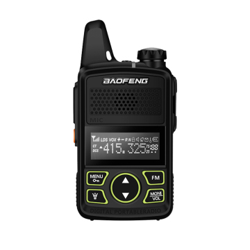 BAOFENG T1 MINI Two Way Radio - UHF 400-470MHz 20CH Portable Walkie-Talkie