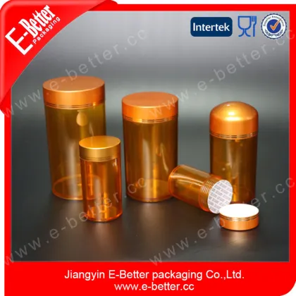 amber injection medicine capsule/tablets/pills bottle