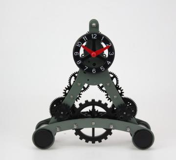 Mini Size Eiffel Tower Gear Desk Clock