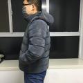 Rainbow Reflective Padded Jacket Mens Custom