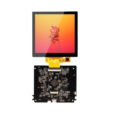 TDO 4.0 Inch 480x480 IPS HMI Screen UART Serial TFT LCD Display Module for Arduino/STM/ESP