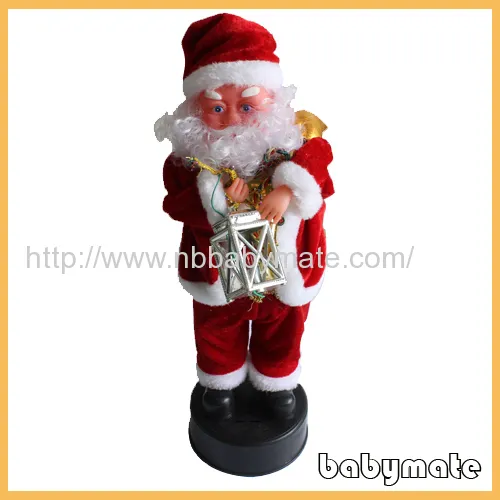 Standing Musical Santa Claus 