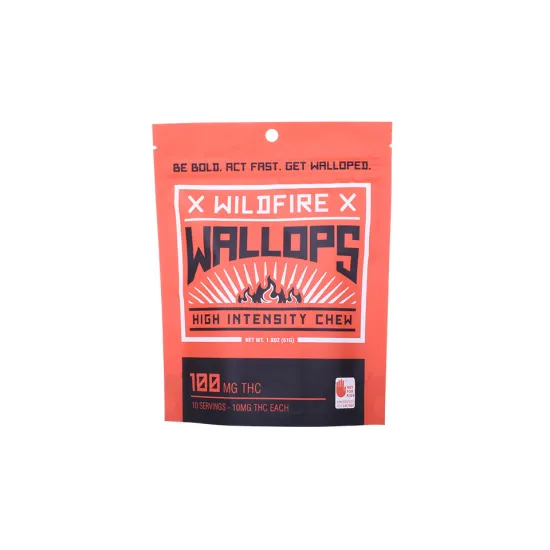 Child Resistance Waterproof Food Grade Side Zipper Bag