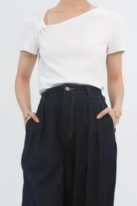 Black High Waisted Wide Leg Pants