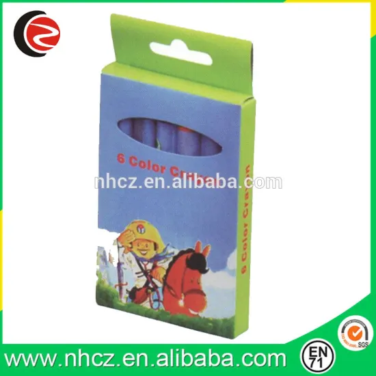 6 color crayon Set