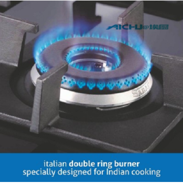 Gas Hob With Double Ring IN Burners