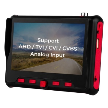4.3 Inch 4 in 1 Camera Tester: PTZ Control RS485 Cable for 4K HD Video CCTV
