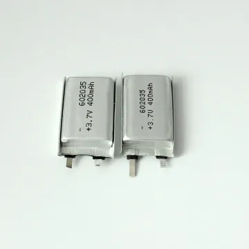 3.7v 400mah lipo battery cell for bluetooth headset