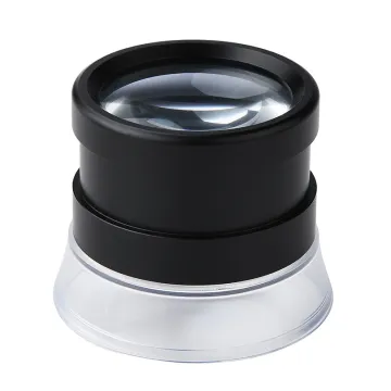 Cylinder High-Power Cross Circular Dial Color Card Magnifying Glass