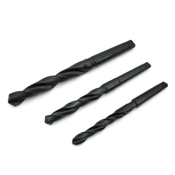 Royal Sino 10pcs Hss Twist Drills مع Morse Taper Shank في صندوق المعادن