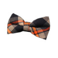 hochwertige OEM benutzerdefinierte Baumwolle Plaid Bowtie