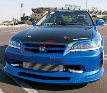 Oem Style Carbon Fiber Hood For 1998-2002 Honda Accord