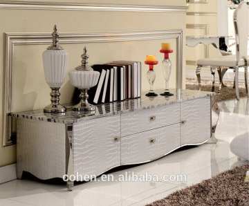 factory price luxury living room furniture tv wall unit/table/cabinets E103
