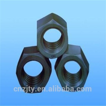Black color DIN934 hex nut