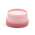200 мл 100 мл 50 мл матовой розовой пластиковые белые косметические кремовые банки для кожи для ухода за кожей