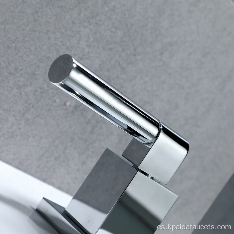 Luxury Chrome Torneira Banheiro Basin mezclador toque