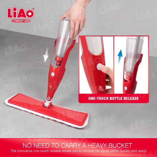 LA2207 LIAO 42cm 700ml Esfregona com spray para chão