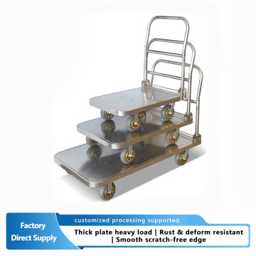 Carrello resistente alla ruggine di grado commerciale