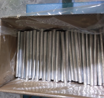 High purity zinc rods