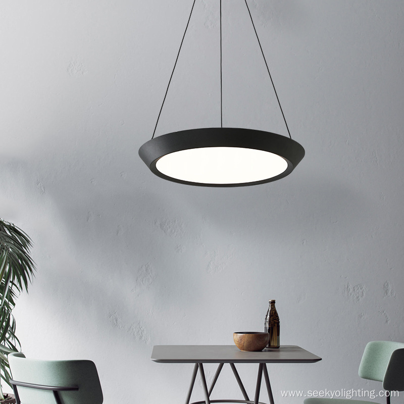 Simple Circular Lighting LED Ceiling Pendant Light