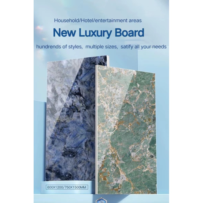 แผ่นหินอ่อน UV สุดหรูดูสมจริงเหมือนหิน