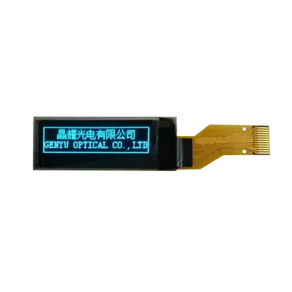 Genyu 0.91 OLED Display 128x32 LCD Screen - Blue OLED