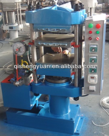 Rubber vulcanizing machine & electric rubber vulcanizing machine