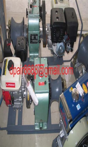 Cable bollard winch&cable pulling machine