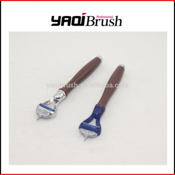 Men shaving razor blade handle