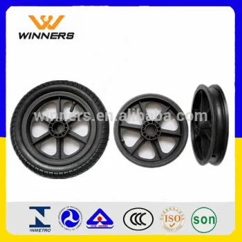 High quality High Performance Strong Gardening Tool 16 Inch Semi Pneumatic Wheels