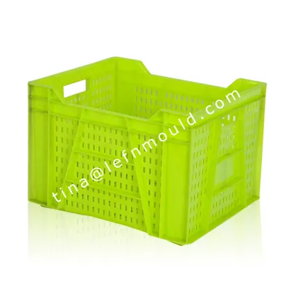 Small Plastic Vegtable Crate Mould Plastic