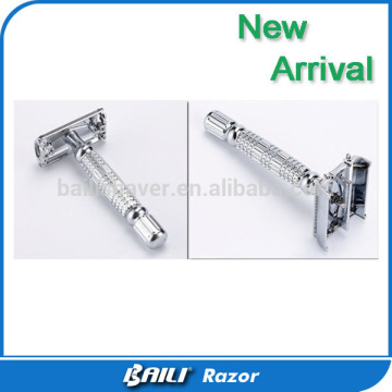 Classic shaving butterfly safety razor heavy weight razor