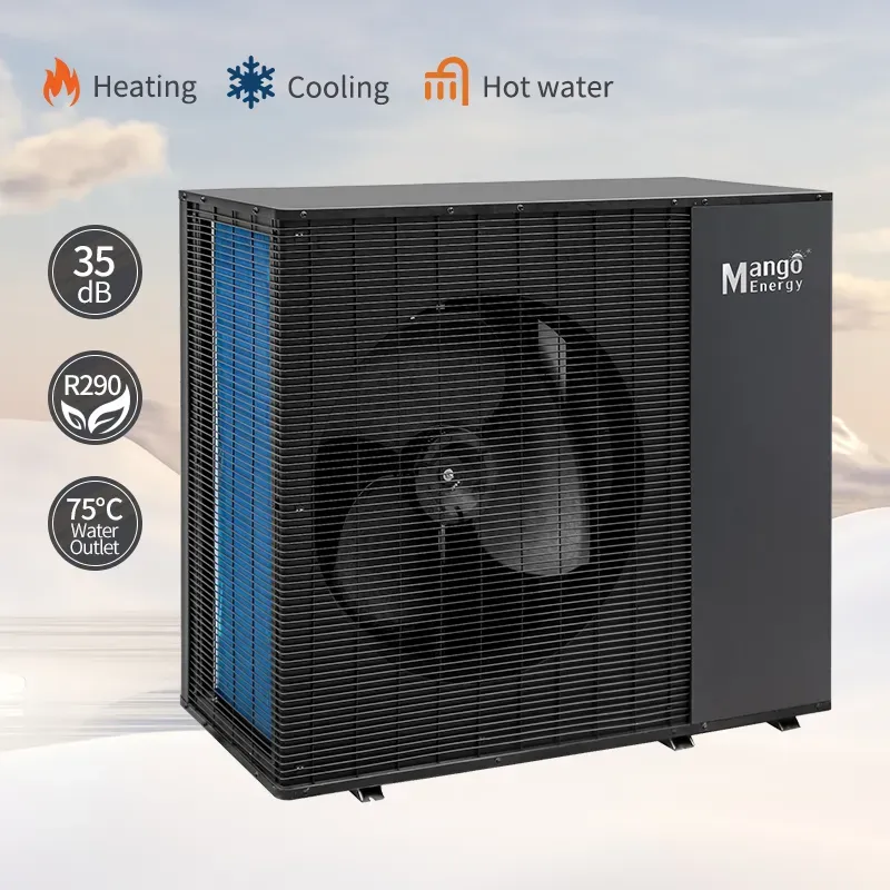 High Temp. 75°C Air to Water DC Inverter Heat Pump Water Heater