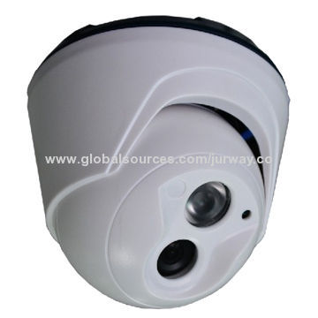 Vandal-proof IP Camera with 3.6/6mm 1.0-megapixel Lens, 720P, 1 Piece IR-III LED for 25 Meters