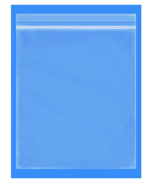 9 "x 12" Beg Zip Reclosable Jelas Tebal