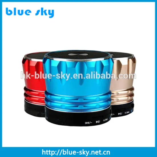 2015 Popular Metal Material Bluetooth Speaker Light
