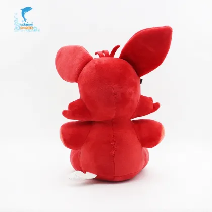 Cartoon red fox plush toy