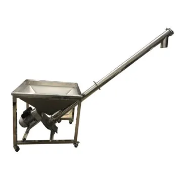 Electric Automatic Milk Powder Auger Feeding Machine with Screw Conveyor and Plastic Pouch Packaging