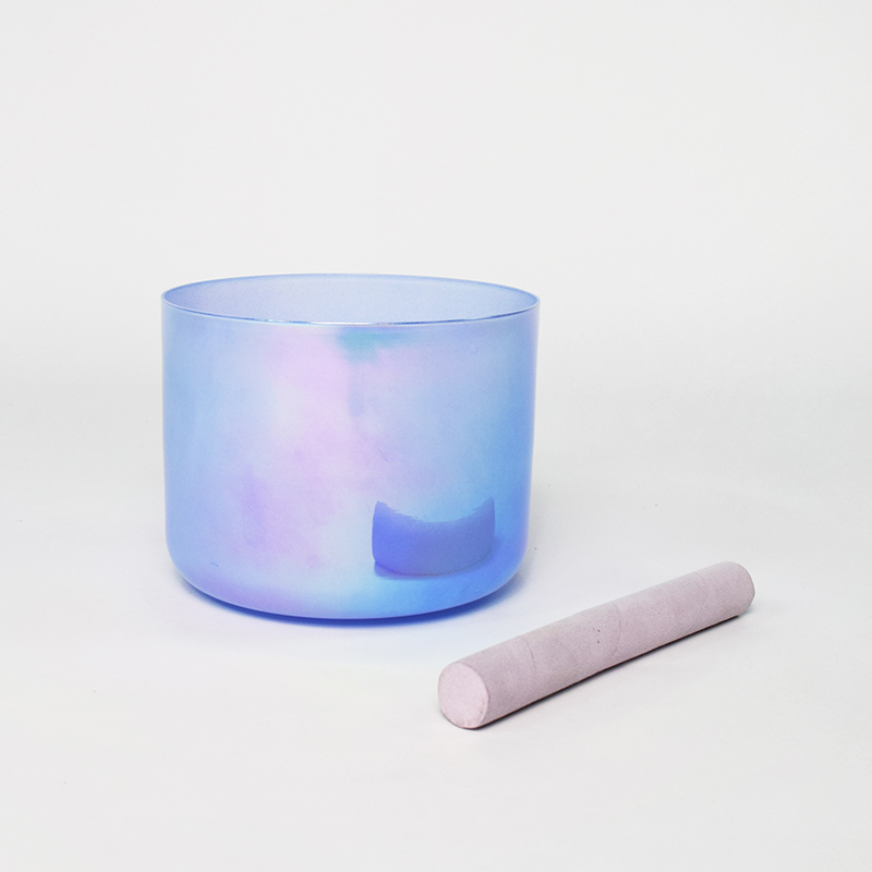 Cosmic Indigo Clear Crystal Singing Bowl