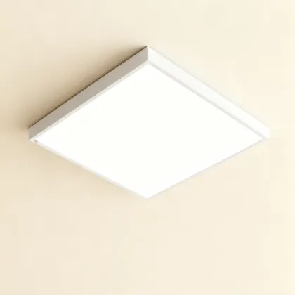 Flat panel ceiling lighting