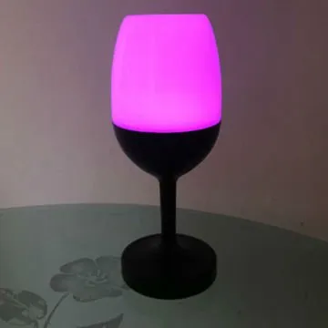 Rechargeable Table Lamp & Polychrome LED Light