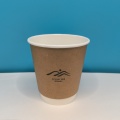 Copos de café isolados 10oz biodegradáveis