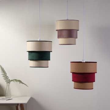 Nueva decoración de la sala de estar del hotel de estilo nórdico: llegadas de lámparas colgantes modernas