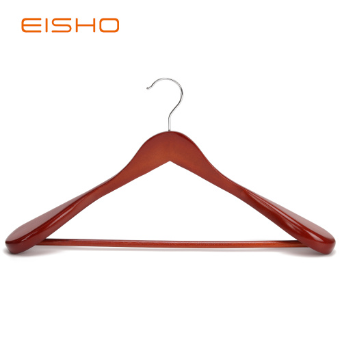 Luxury Wood Coat Hangers With Wide Shoulder EWH0092-93